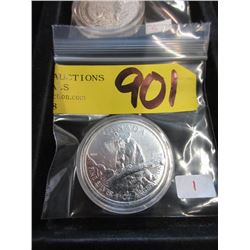 2012 Canadian .9999 Fine Silver 1 Ounce $5 Coin