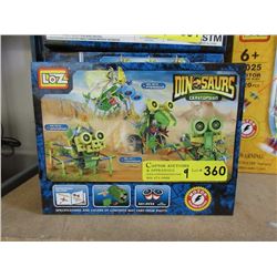9 New Loz Motorized Building Block Dinosaur Toys