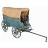 Image 1 : Antique Folk Art Carved Chuck Wagon