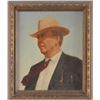 Image 1 : Frank Hamer Oil Painting Texas Ranger Museum