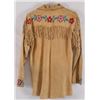 Image 2 : Early Sioux Indian Beaded Buckskin Shirt
