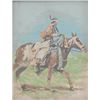Image 4 : Five Vintage Western Oil Paintings