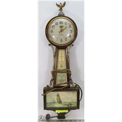 ANTIQUE WORKING NEW HAVEN WESTINGHOUSE WALL CLOCK