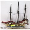 Image 1 : HAND CARVED WOODEN SHIP