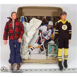 1970'S REGAL BOBBY ORR ACTION FIGURE SET