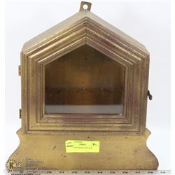 FRAMED WOOD KEY HOLDER