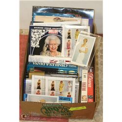 BOX FULL OF PRINCESS DIANA & ROYAL FAMILY
