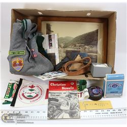 ESTATE BOX OF COLLECTIBLES