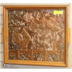 COPPERCRAFT INSPIRED CHICKEN PICTURE IN FRAME