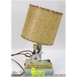 ANTIQUE KIDS TOM THUMB LAMP