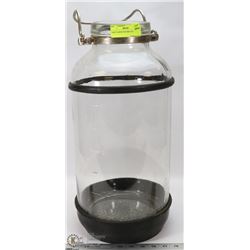 VERY LARGE OLD MILK BOTTLE