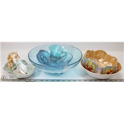 BOX OF ASSORTED GERMAN PORCELAIN BOWL DISHES