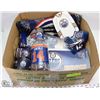 Image 1 : LARGE BOX OF OILERS COLLECTIBLES - OILER'S