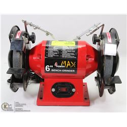 MAX POWER 6" BENCH GRINDER