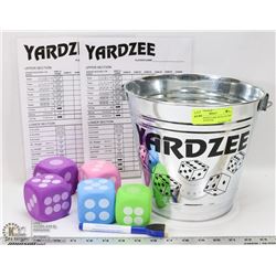 NEW YARDZEE GAME WITH 2 SCORE CARDS, MAGNETIC