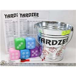 NEW YARDZEE GAME WITH 2 SCORE CARDS, MAGNETIC