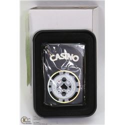 ZIPPO STYLE CASINO CHIP LIGHTER