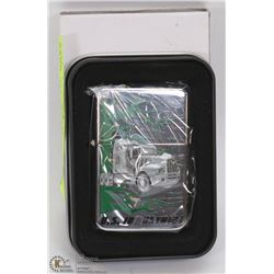 ZIPPO STYLE SEMI TRUCK LIGHTER