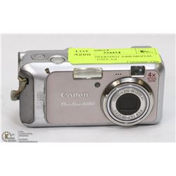 CANON POWERSHOT A460 DIGITAL CAMERA - USES AA