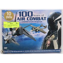 NEW 10 DVD'S -100 YEARS OF AIR COMBAT DVD SET