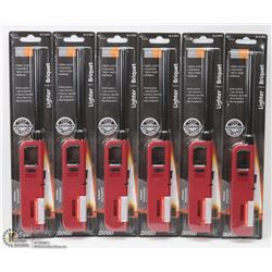 LOT OF 6 NEW BARBECUE LIGHTERS