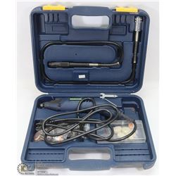MASTERCRAFT ROTARY TOOL WITH FLEX HOSE & ASSORTED