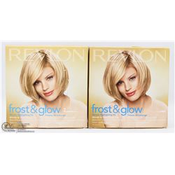 LOT OF TWO REVLON FROST AND GLOW BLONDE