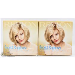 LOT OF TWO REVLON FROST AND GLOW BLONDE