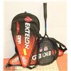 Image 1 : LOT WITH PRINCE RACQUET AND 3 EKTELON CASES