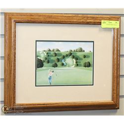 UNKNOWN ARTIST PRINT "BULLS EYE"