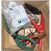 Image 1 : BOOSTER CABLES, CLAMPS AND MORE