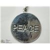 Image 1 : 5) STERLING SILVER "PEACE" PENDANT
