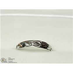 11) STERLING SILVER RING SIZE IS ADJUSTABLE