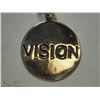 Image 1 : 17) STERLING SILVER "VISION" PENDANT
