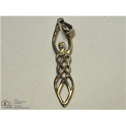 26) STERLING SILVER PENDANT