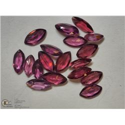28) GENUINE GARNET (APP. 4.5CT) GEMSTONES