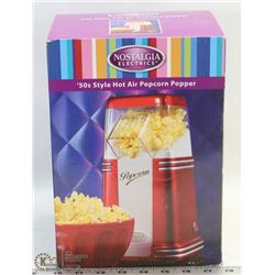 NEW 'NOSTALGIA' 50s STYLE HOT AIR POPCORN