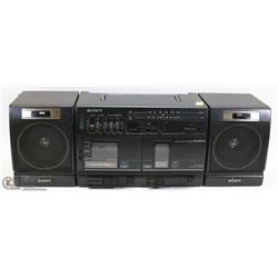 SONY RADIO/CASSETTE PORTABLE STEREO
