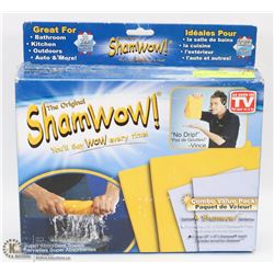 NEW AS SEEN ON TV 4 SHAMWOW TOWELS
