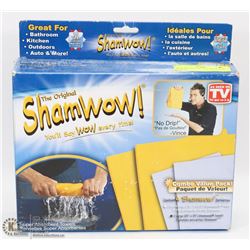 NEW AS SEEN ON TV 4 SHAMWOW TOWELS