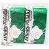 Image 1 : 2 CASES OF FR201 FOLDABLE RESPIRATORS