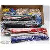 Image 1 : BOX OF CRAFT SUPPLIES INCL PIPE CLEANERS & MORE