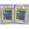 Image 1 : LOT OF TWO SHOWER CURTAINS