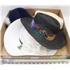 Image 1 : FLAT W/4 SUMMER HATS - SEASONAL