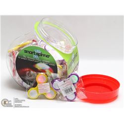 JAR OF 40 LED SMART SPINNERS