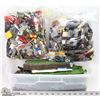 Image 1 : FLAT WITH 2 LARGE BAGS OF LEGO MIXED &