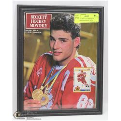 BECKETT HOCKEY MONTHLY  PROGRAM MAGAZINE WITH