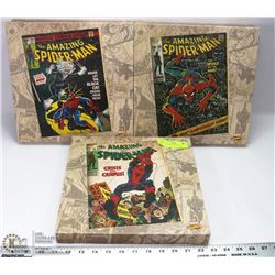3 SPIDERMAN CANVAS PRINTS