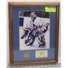 Image 1 : CURTIS JOSEPH TORONTO MAPLE LEAFS FRAMED PIC WITH
