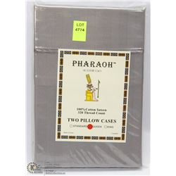 TWO QUEEN SIZE PILLOW CASES